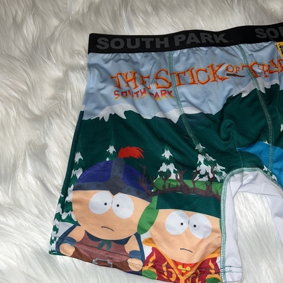 South Park The Stick of Truth Boxer Brief Mens Large Comedy Central New (gently) - Picture 4 of 11